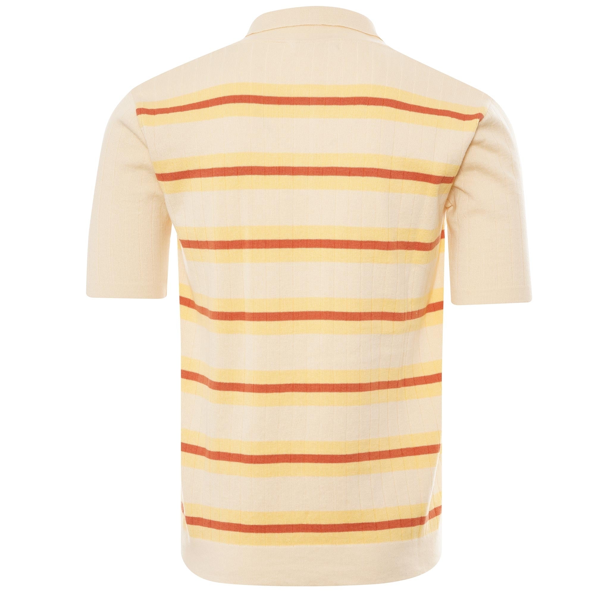 Far Afield Leroy S/S Polo - Seed Pearl