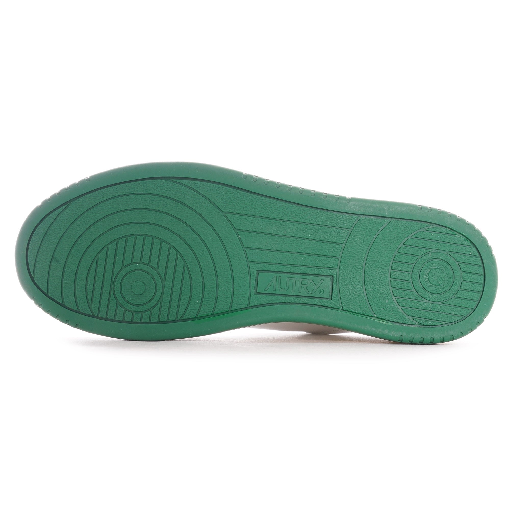 Autry Action Shoes Low Leather - White/Green