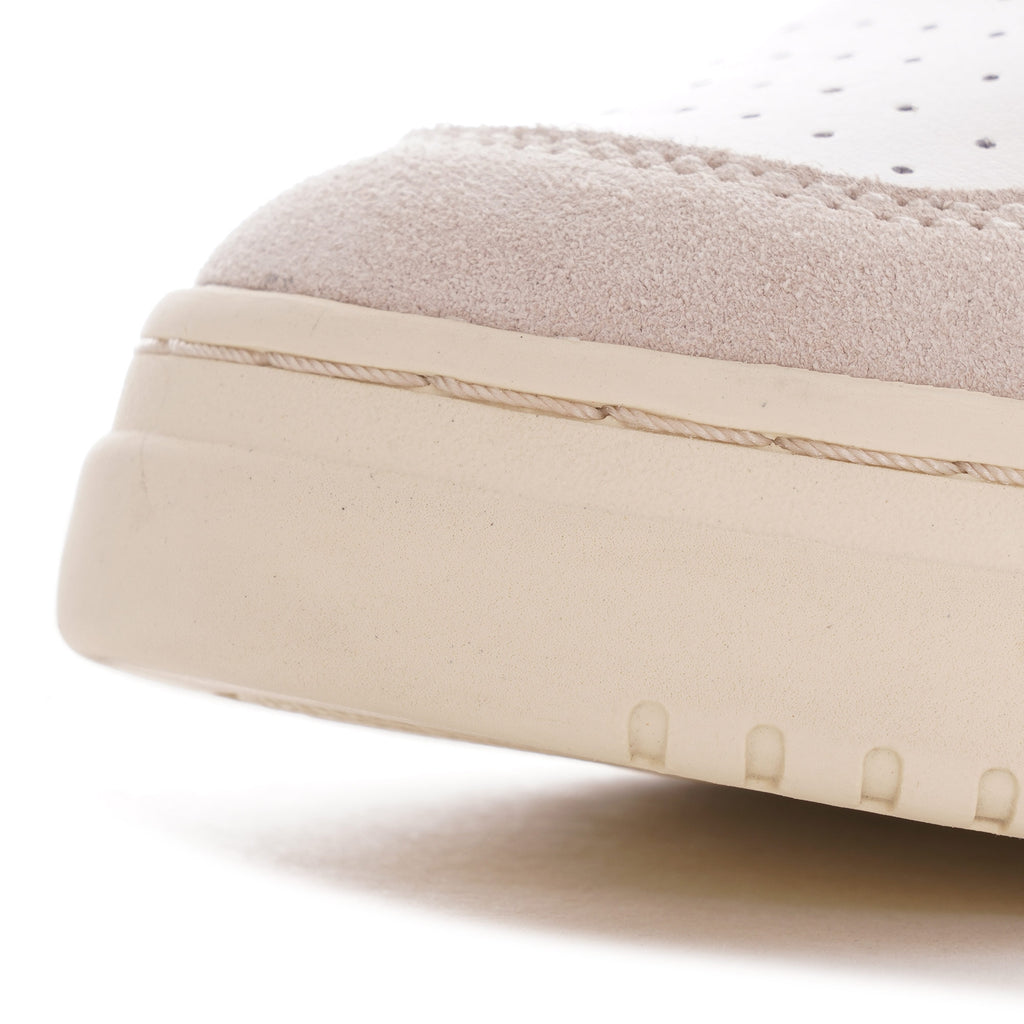 Autry Action Shoes Low Leather - White/Aqua