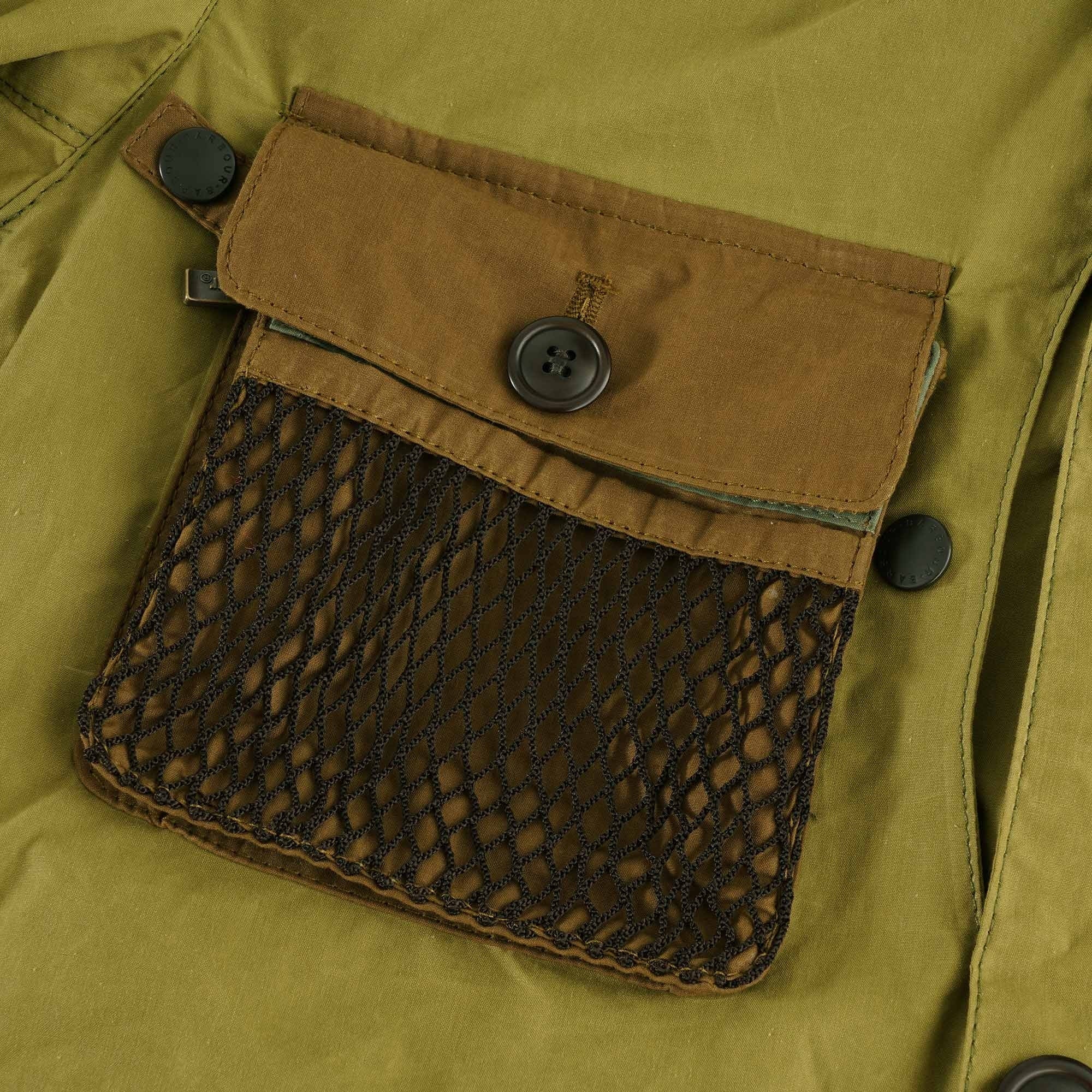 Barbour Gold Standard Sennen Casual Jacket - Seaweed