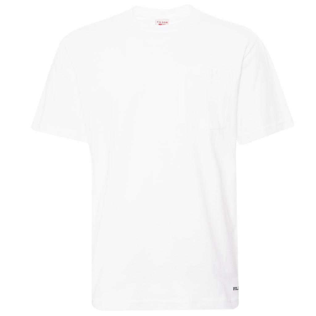 Filson Pioneer Pocket T-Shirt - White