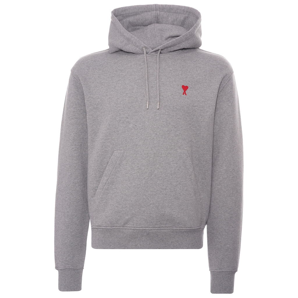 AMI De Coeur Hoodie - Heather Grey