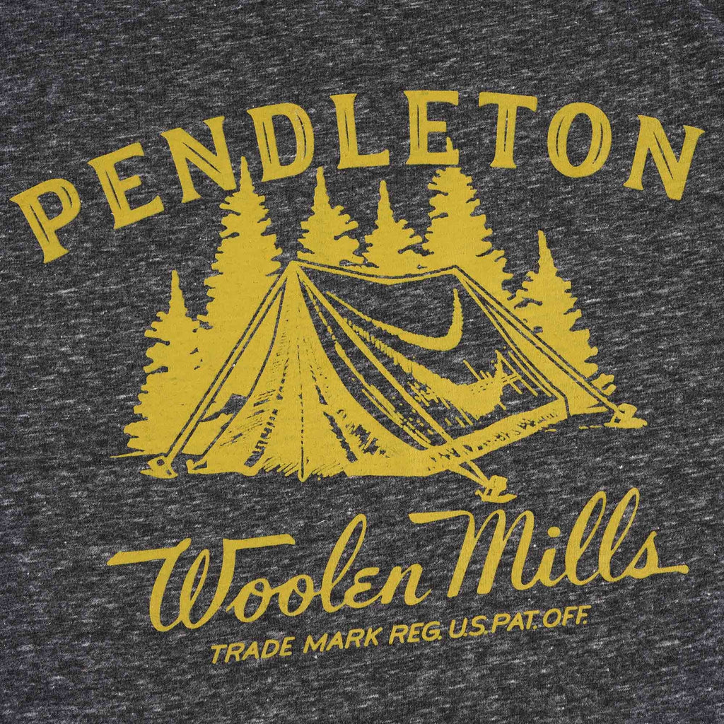 Pendleton Woolen Mills Campsite Graphic Tee - Onyx Grey