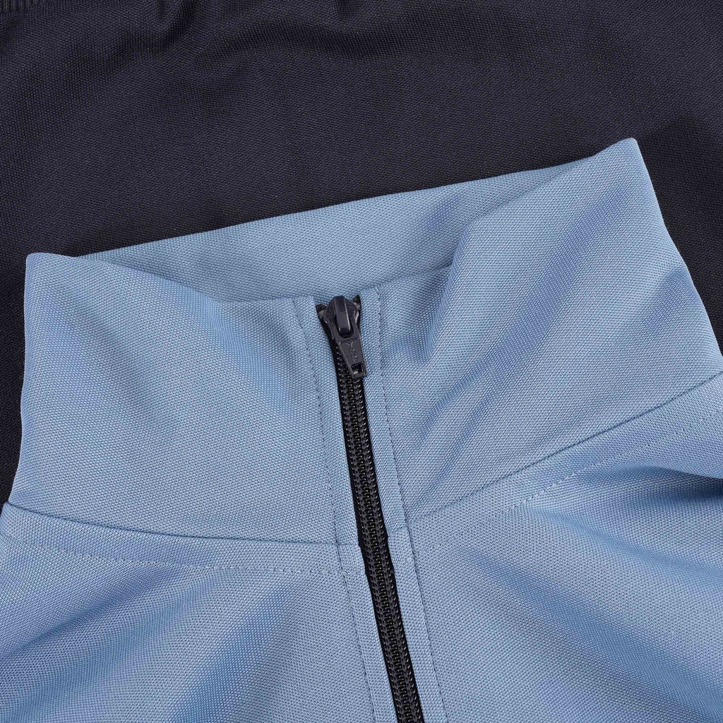 Fred Perry Panelled Track Jacket - Ash Blue