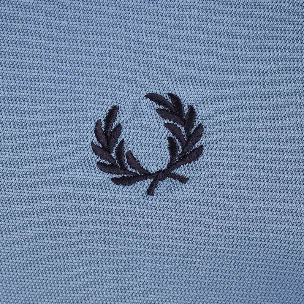 Fred Perry Panelled Track Jacket - Ash Blue