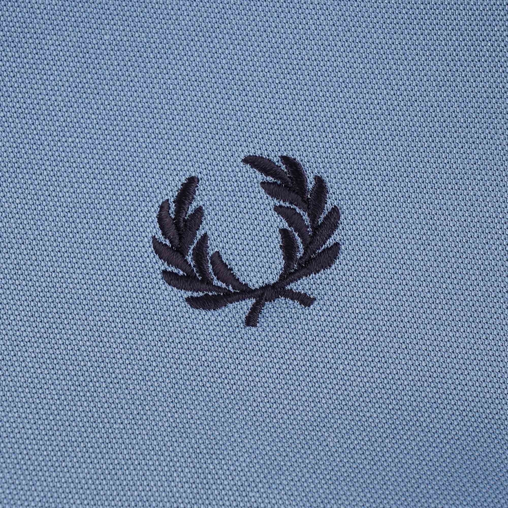 Fred Perry Panelled Track Jacket - Ash Blue