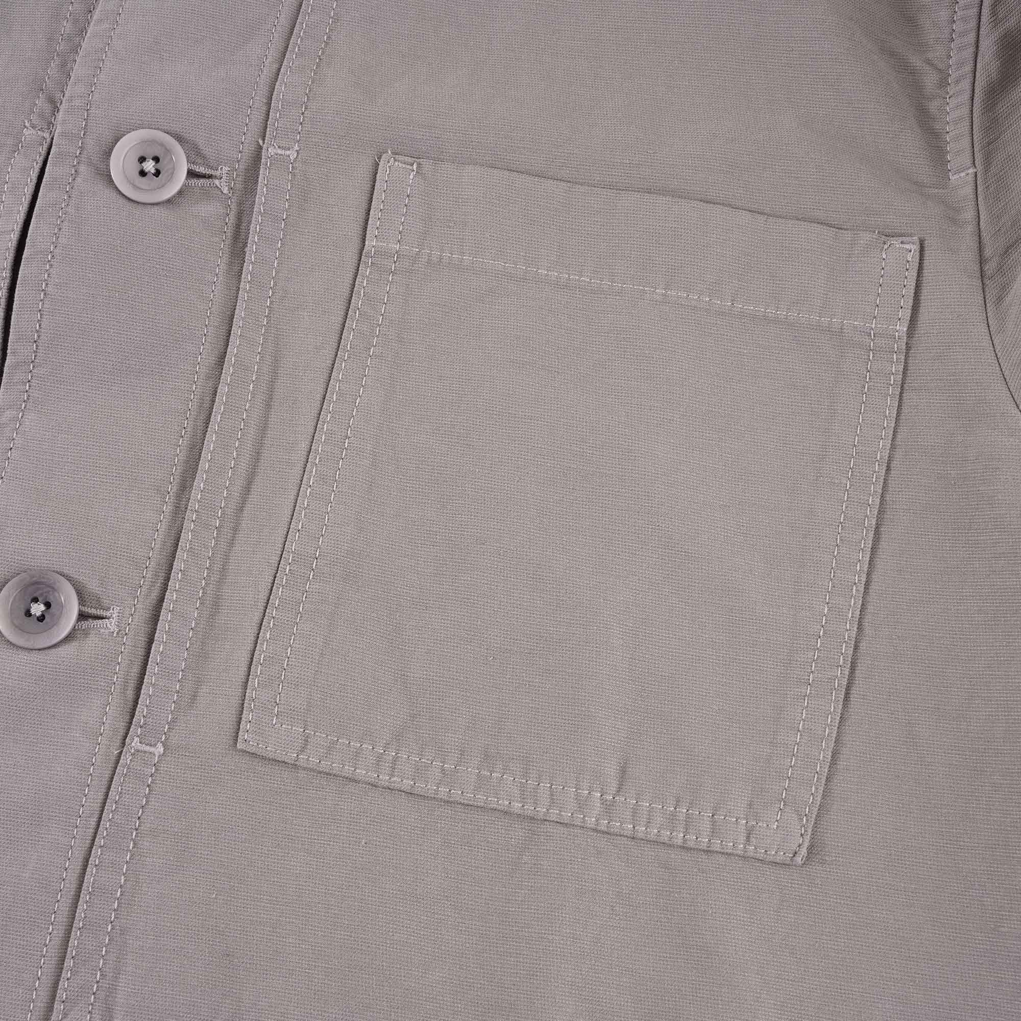 Norse Projects Kyle Cotton Linen Shirt - Warm Grey