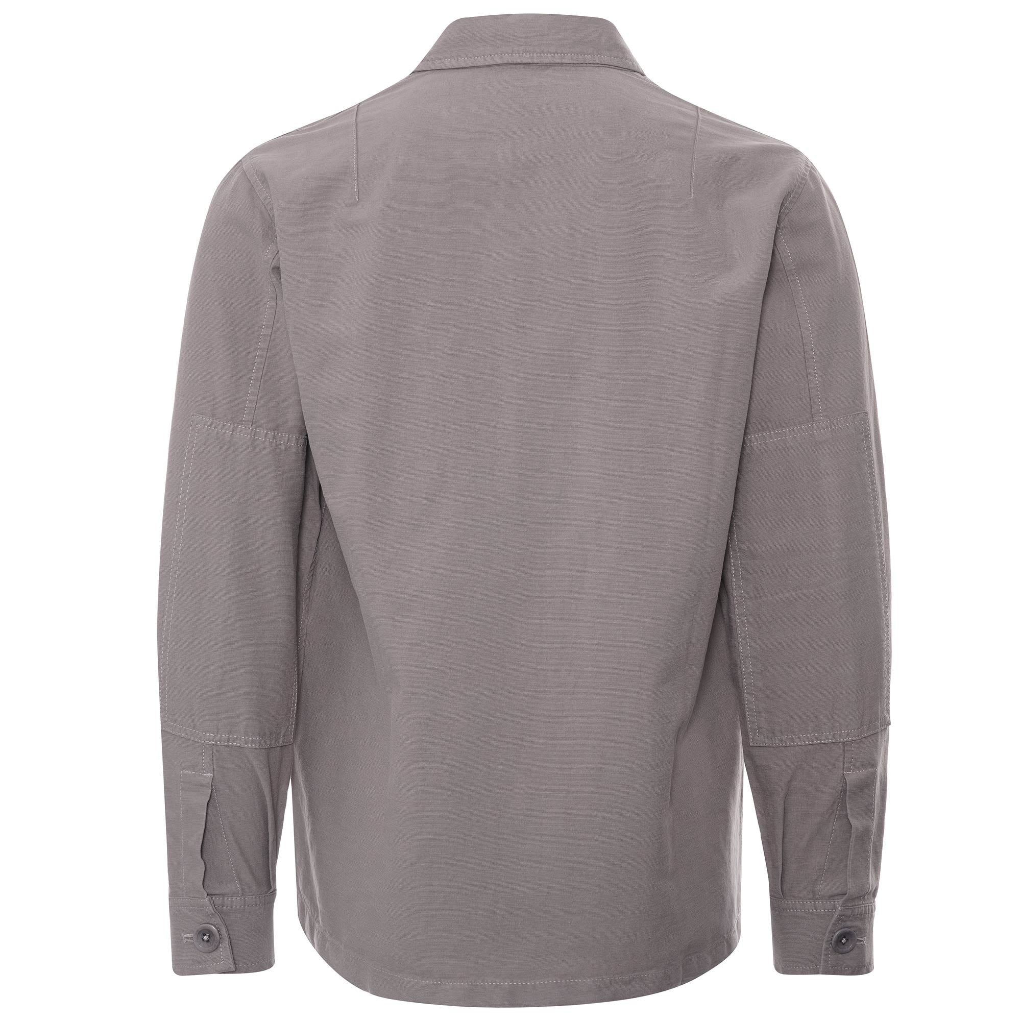 Norse Projects Kyle Cotton Linen Shirt - Warm Grey