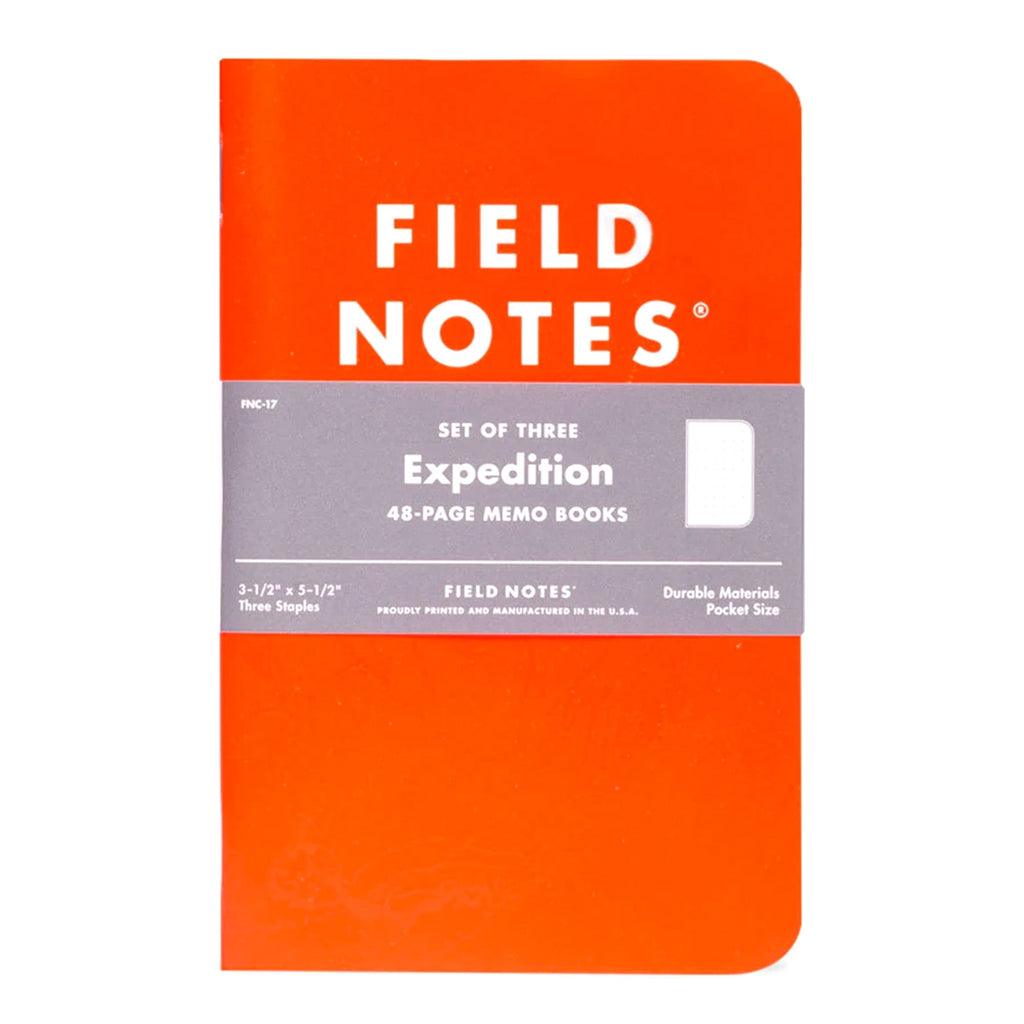 3 Pack Expedition Waterproof Notebooks
