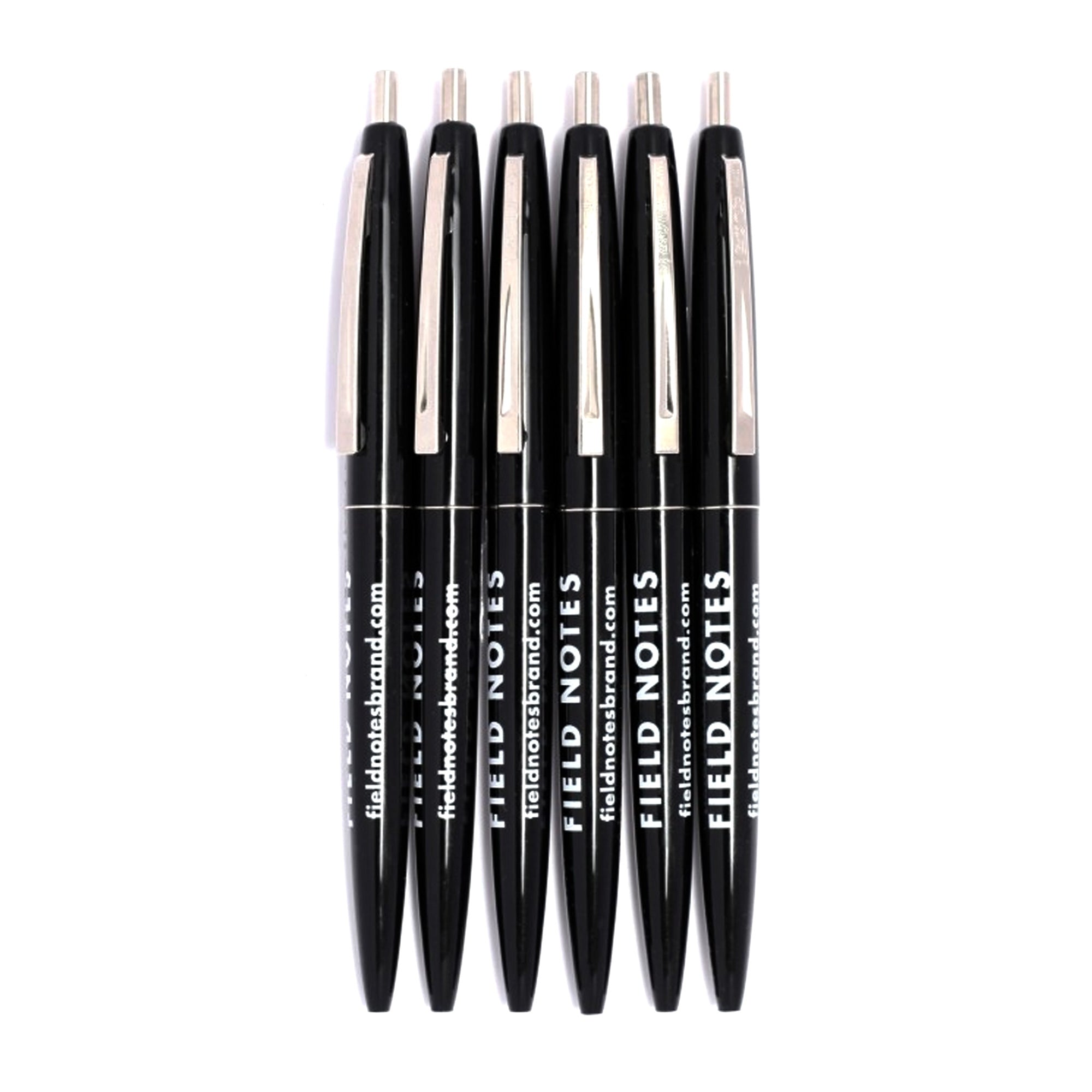 Field Notes 6 Pack Clic Pens