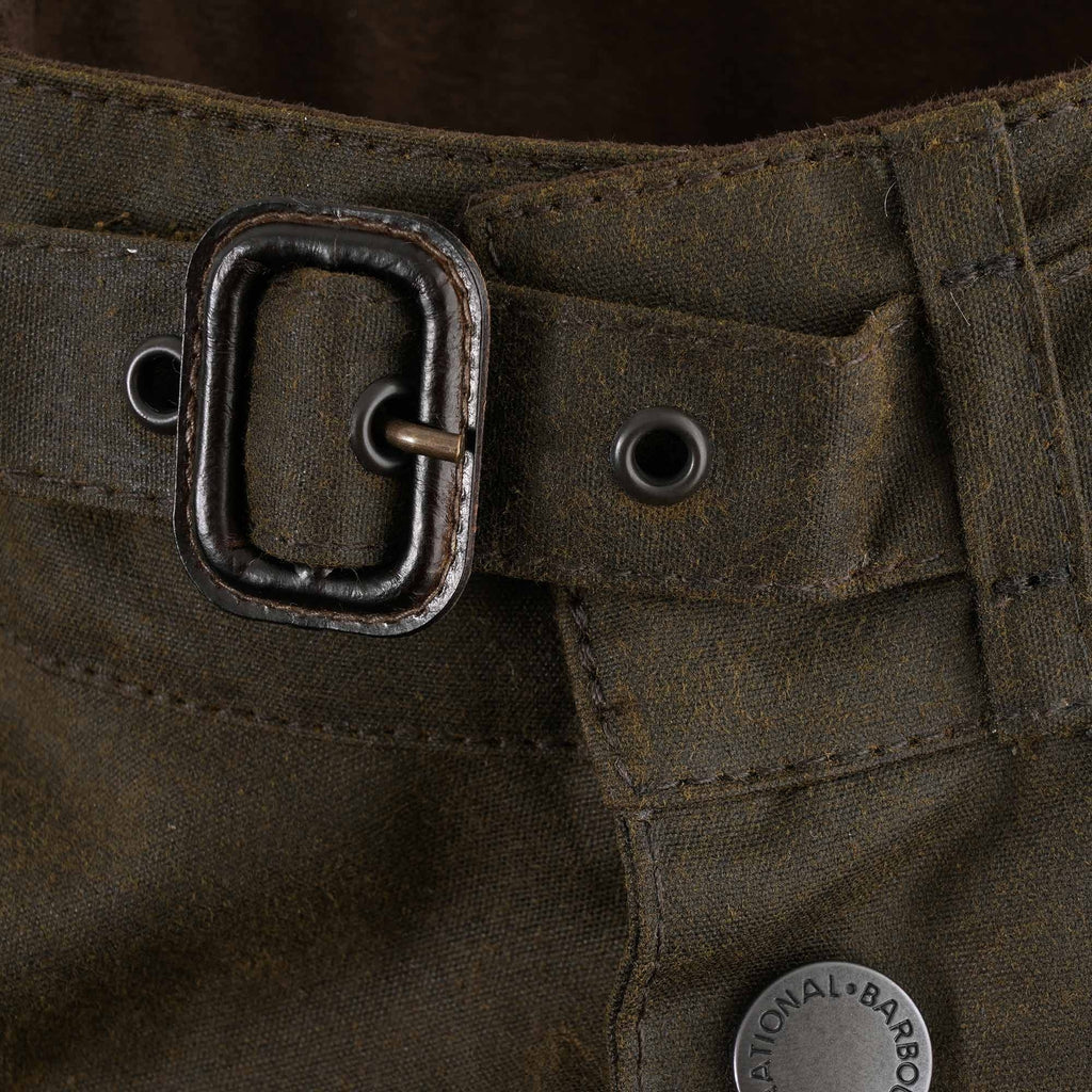 Barbour International Jack Wax Jacket - Olive