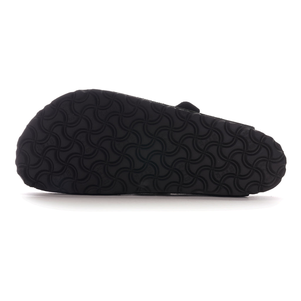 Birkenstock Boston BS Soft Footbed Suede Leather - Black
