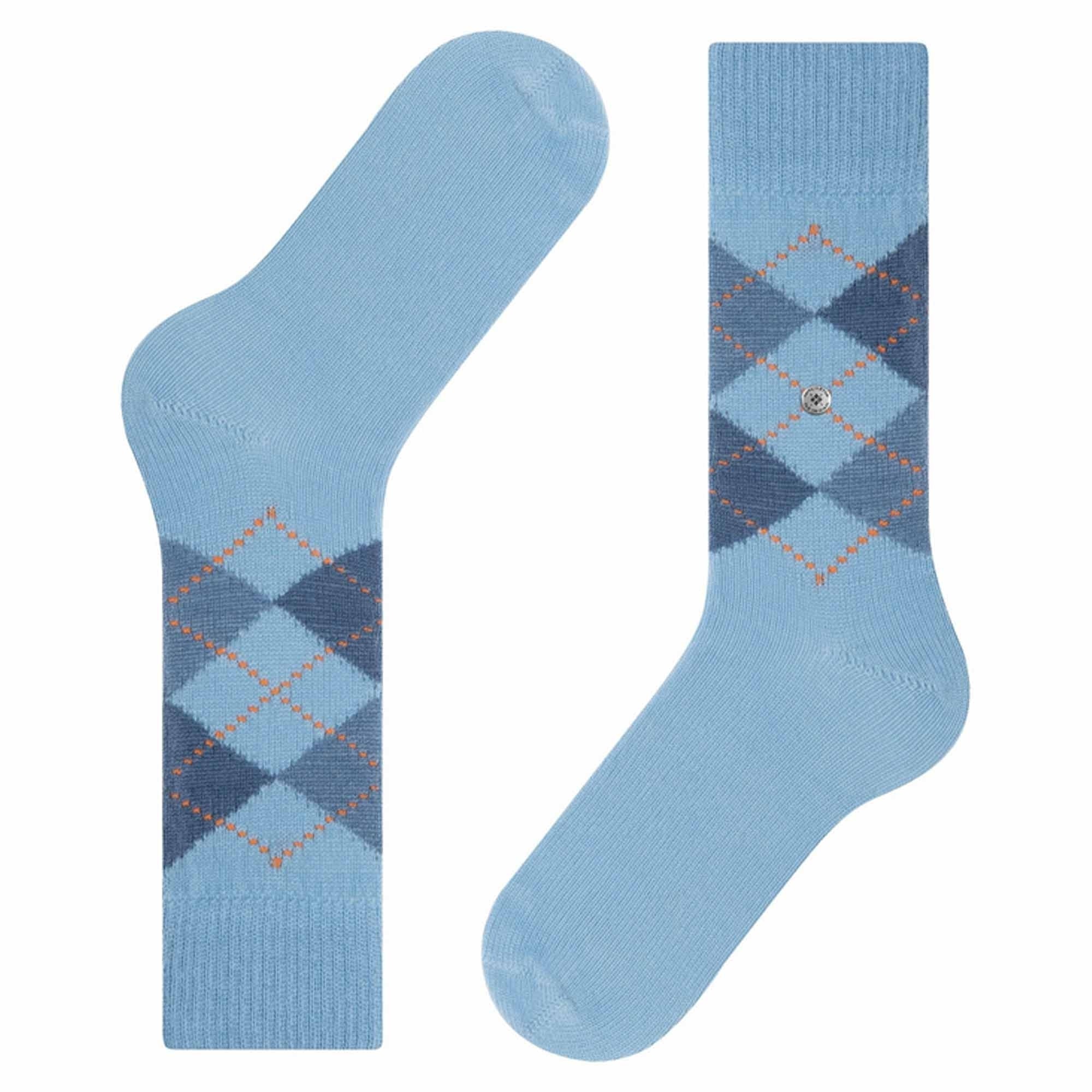 Burlington Socks Preston Men Socks - Blue