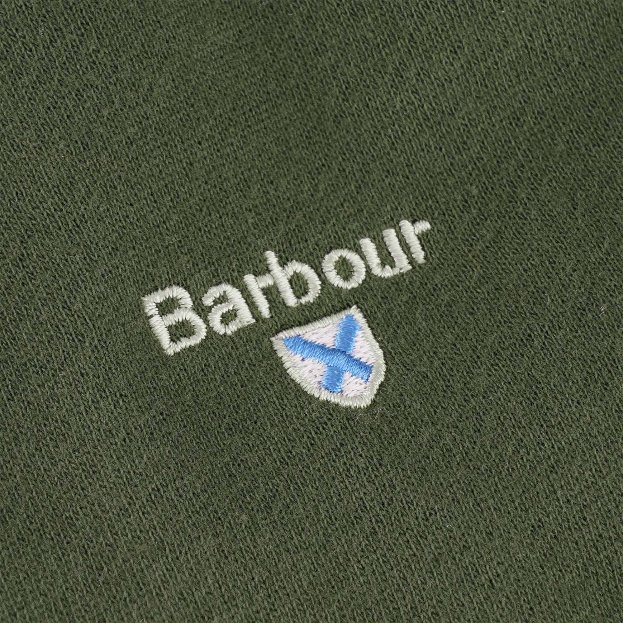 Barbour Cooklaw Zip Thru - Dark Olive