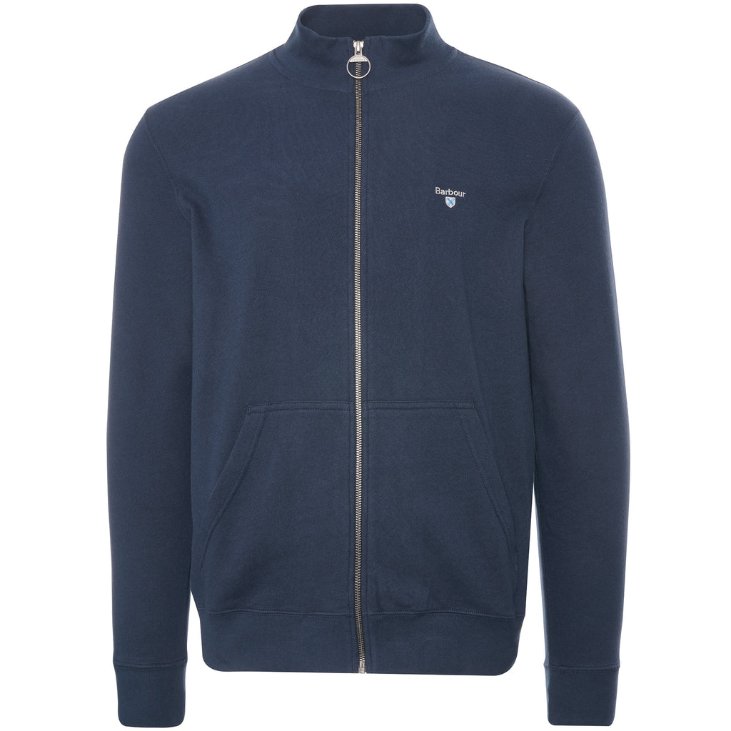 Barbour Cooklaw Zip Thru - Navy