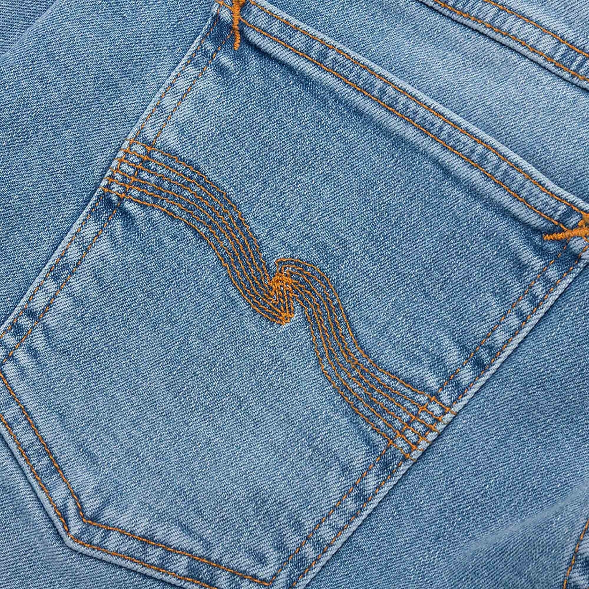 Nudie Jeans Tight Terry Jean - Blue Ghost