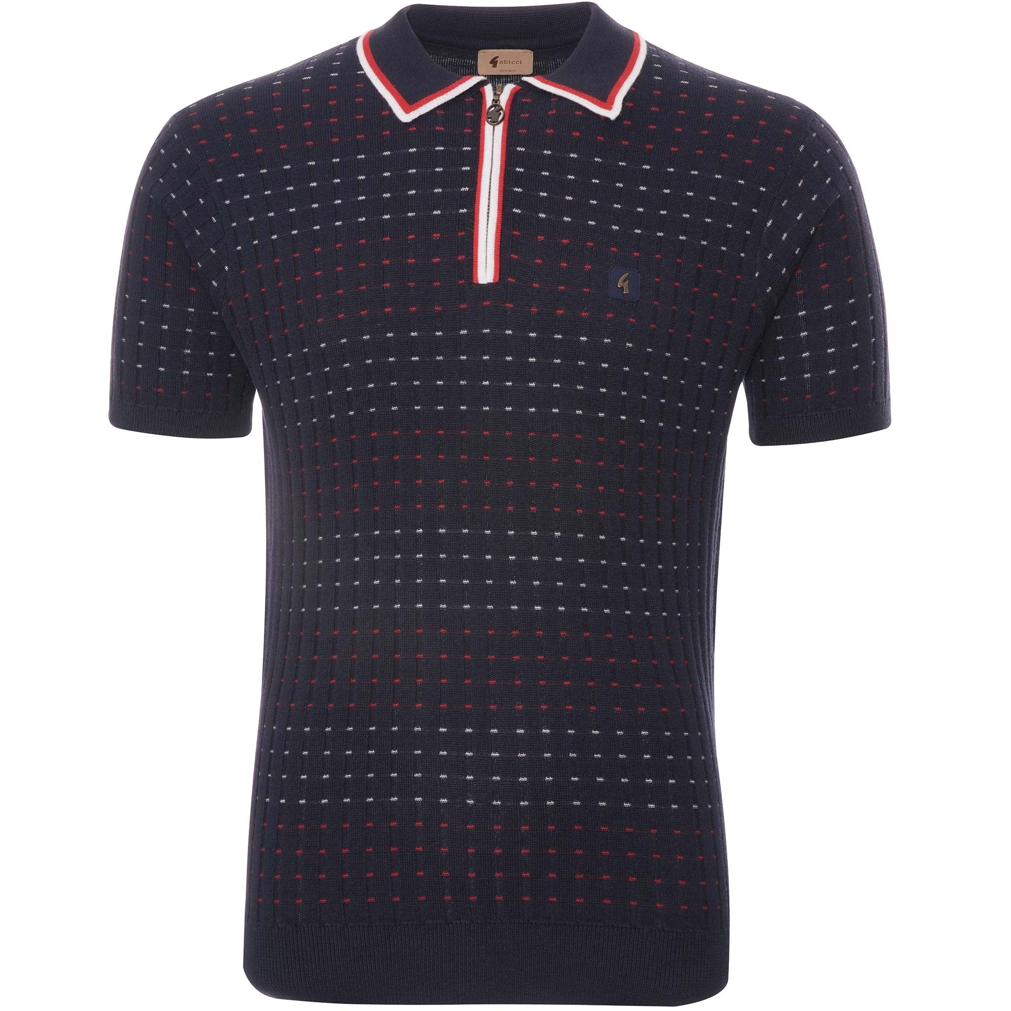 Gabicci Vintage Connery Polo Shirt - Navy