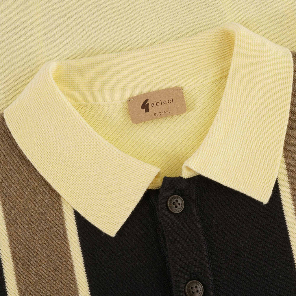Gabicci Vintage Searle Polo Shirt - Vanilla
