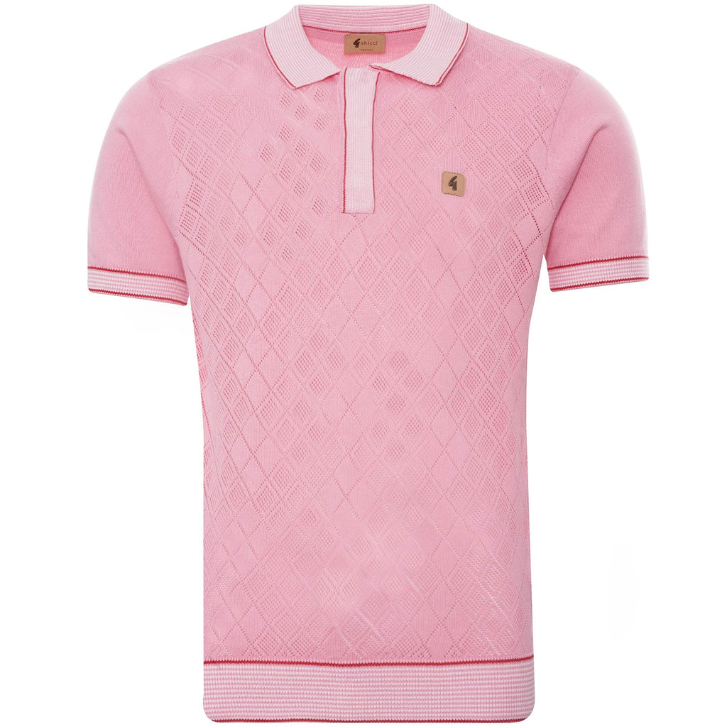 Gabicci Vintage Dafoe Polo Shirt - Nougat