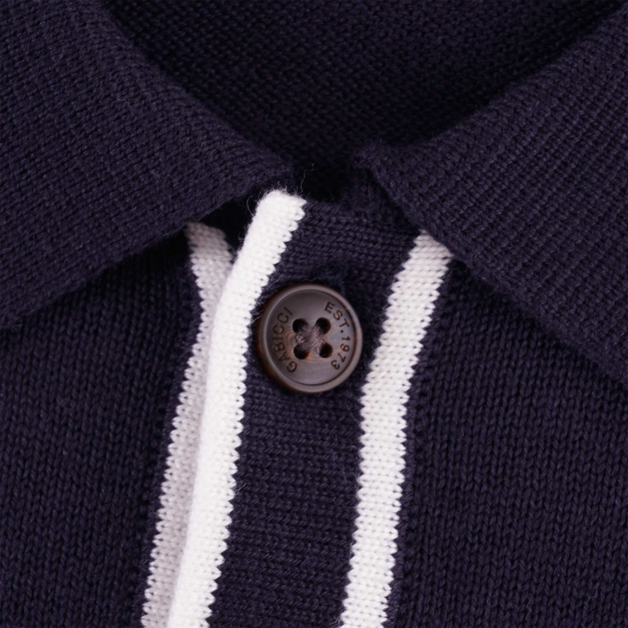 Gabicci Vintage Lineker Polo Shirt - Navy