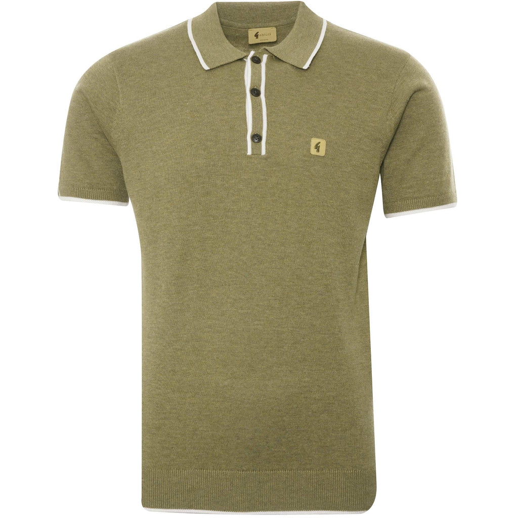 Gabicci Vintage Lineker Polo Shirt - Elmwood