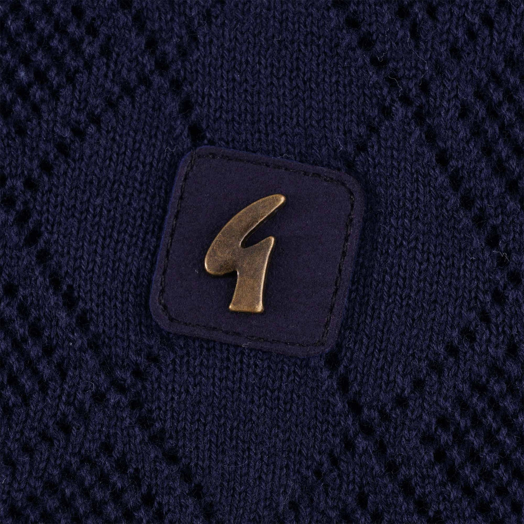 Gabicci Vintage Dafoe Polo Shirt - Navy