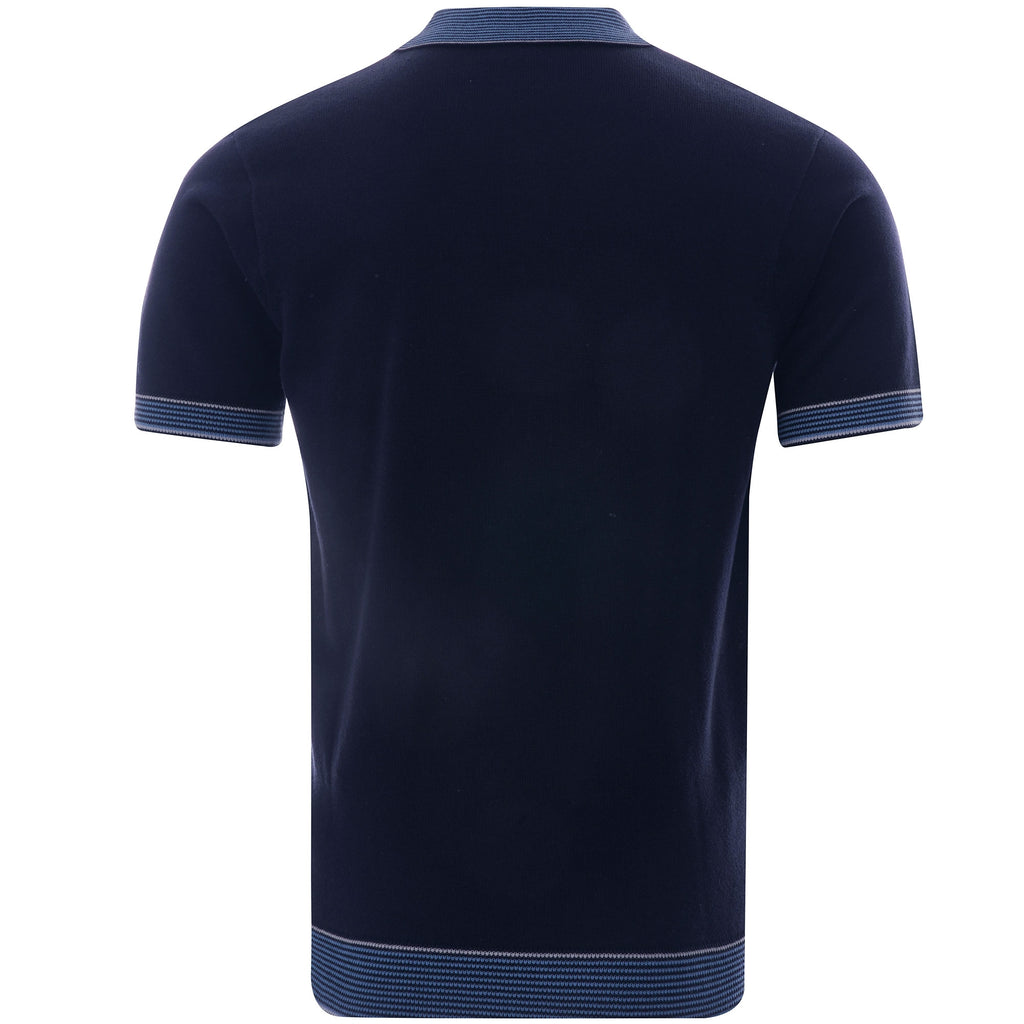 Gabicci Vintage Dafoe Polo Shirt - Navy
