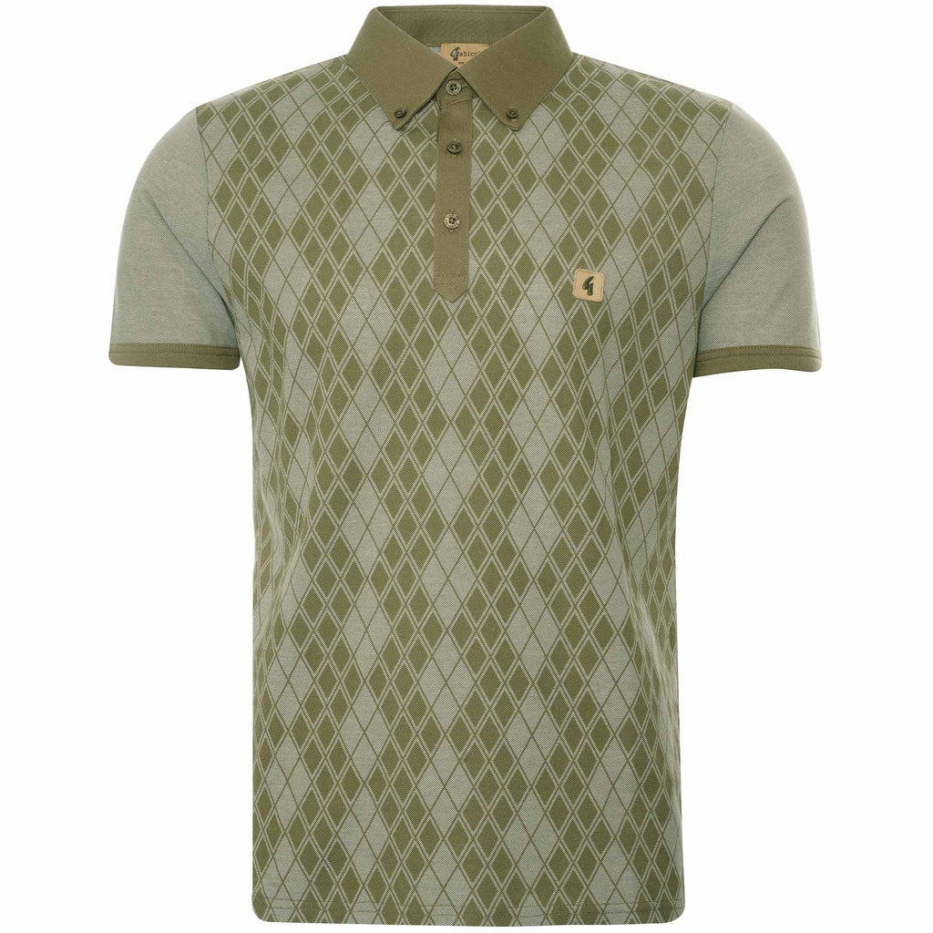 Gabicci Vintage Stewart Polo Shirt - Elmwood