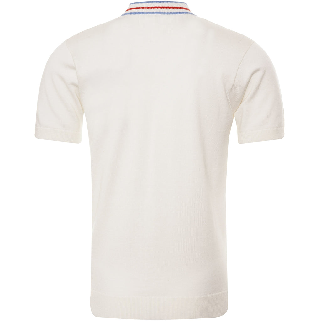 Gabicci Vintage Fonda Polo Shirt - White