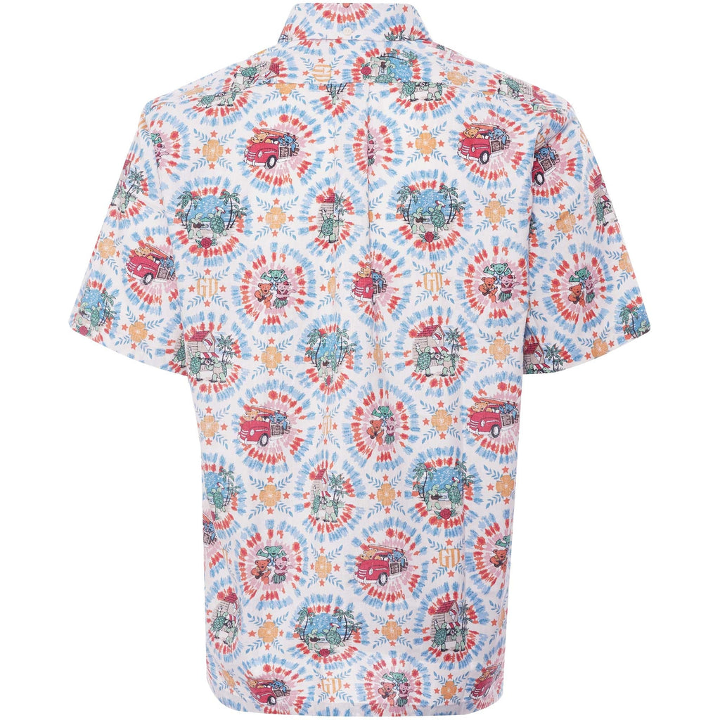 Reyn Spooner Grateful Dead Terrapins And Bears Shirt - Natural