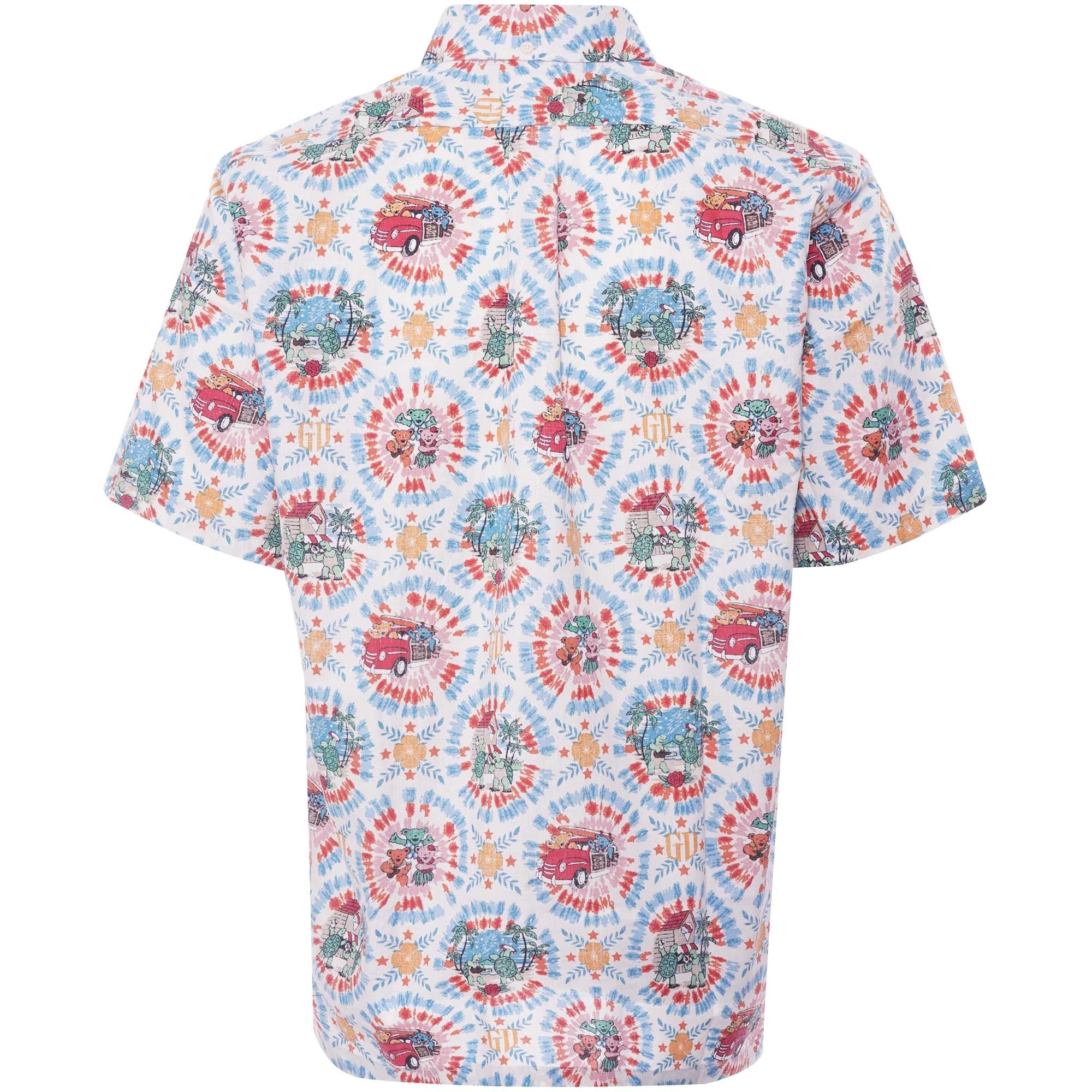 Reyn Spooner Grateful Dead Terrapins And Bears Shirt - Natural