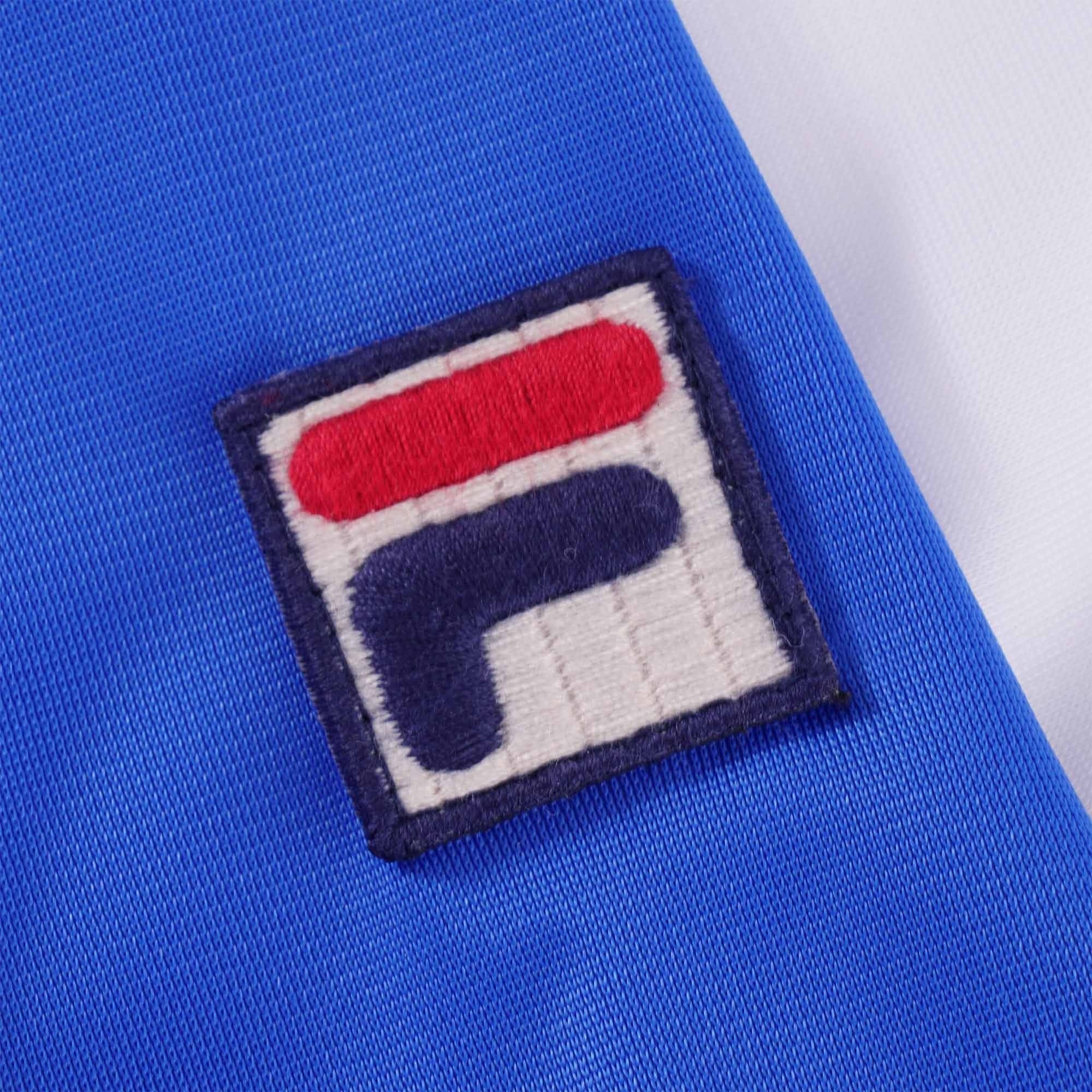 Fila Vintage Tanis Track Top - White/Blue