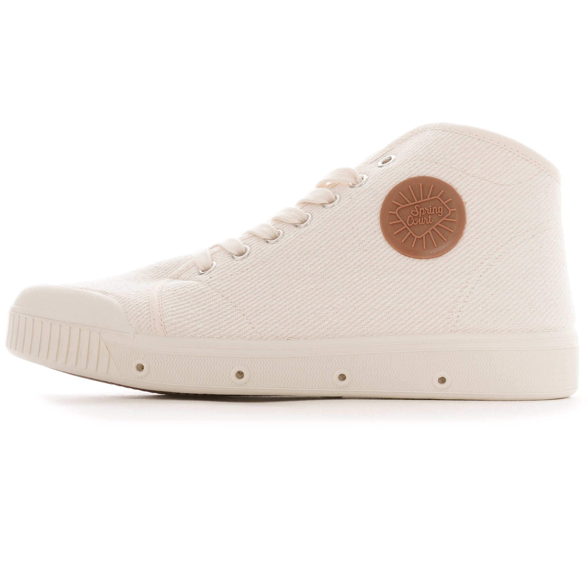 Vintage B2 Cotton Twill Shoes - Off White