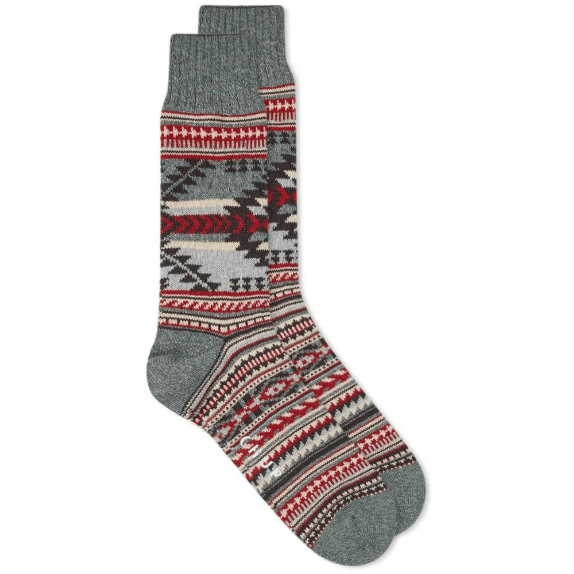Chup Socks Potlach Sock - Cactus Blue