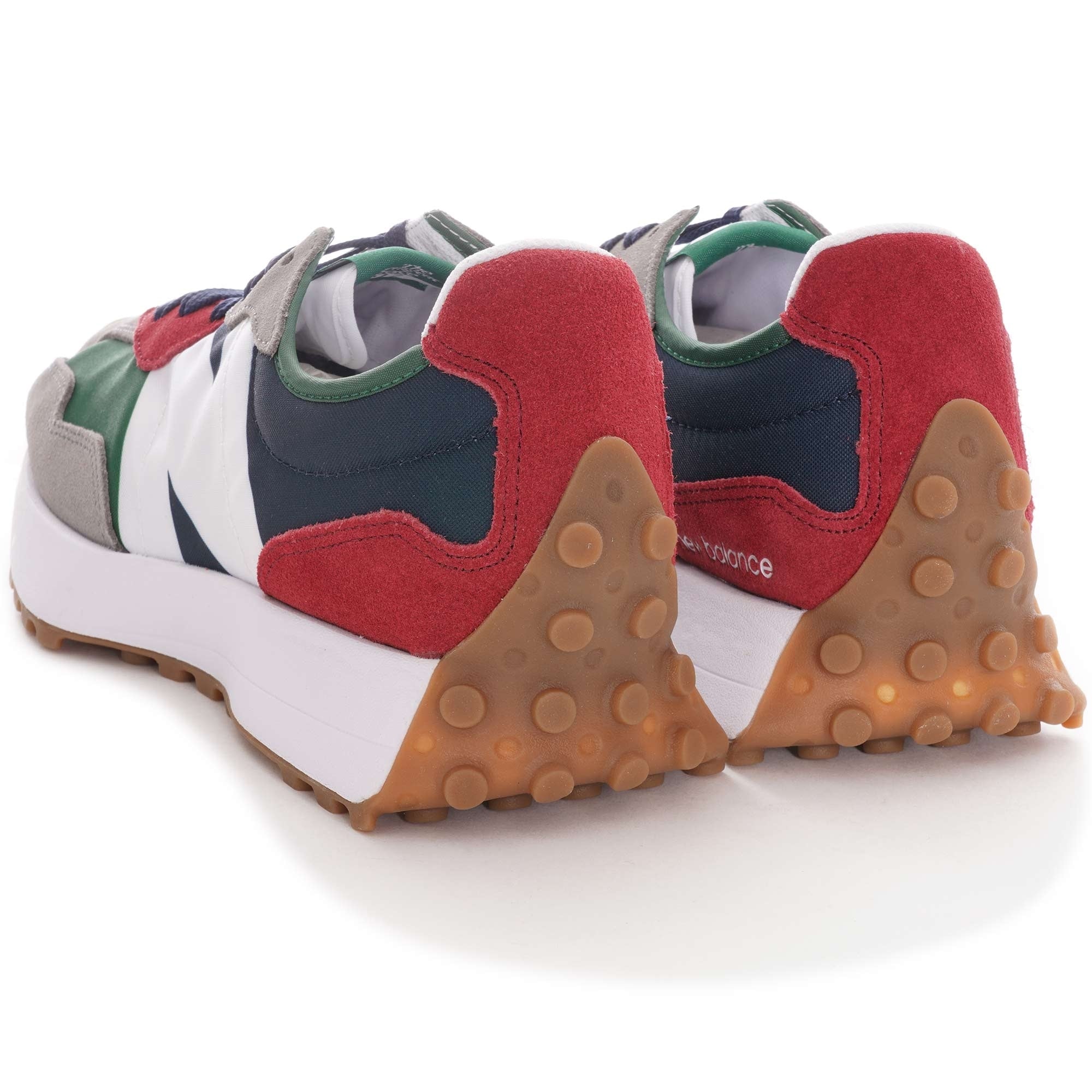 New Balance 327 - Navy/Green/Red