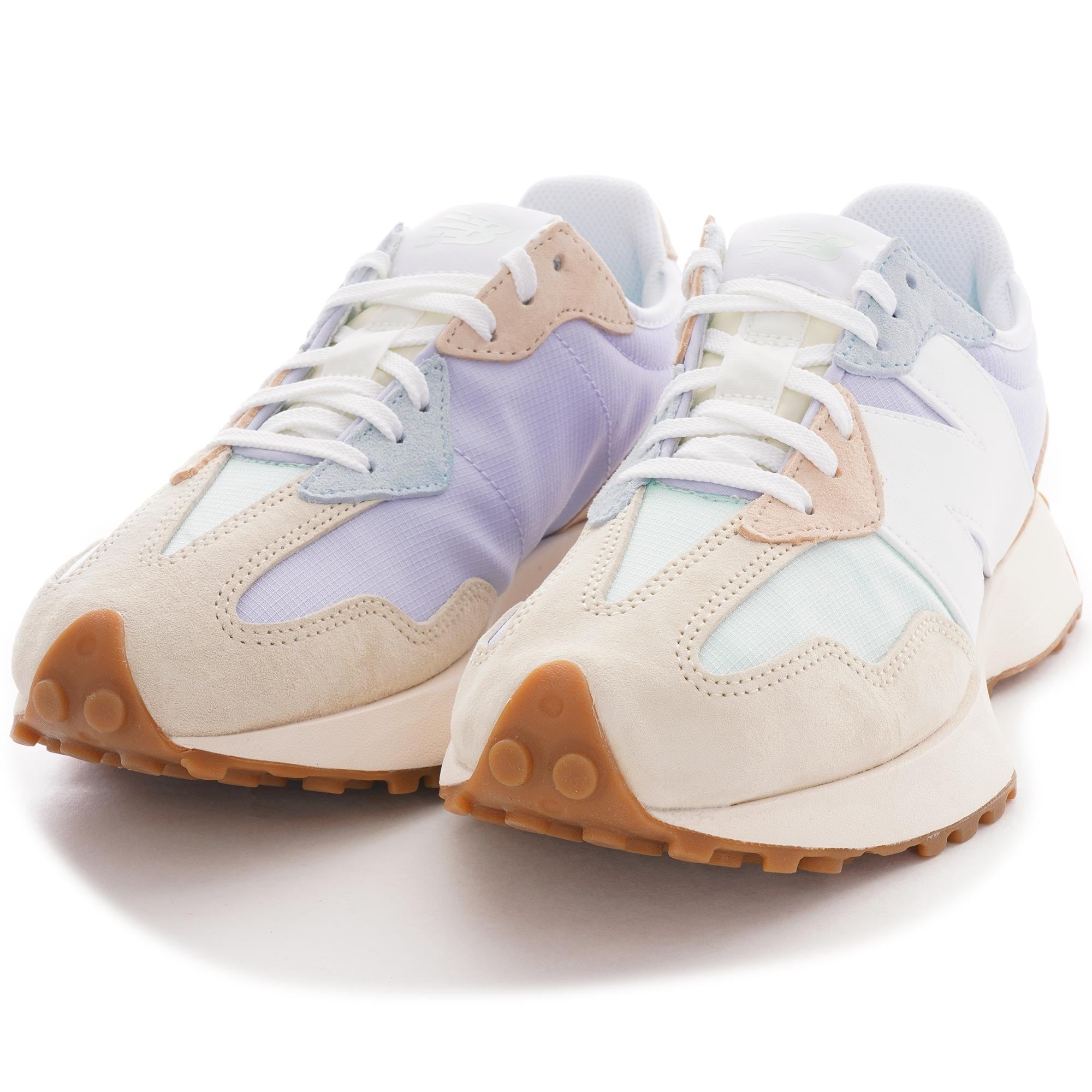 New Balance 327 - Purple/Green/Peach