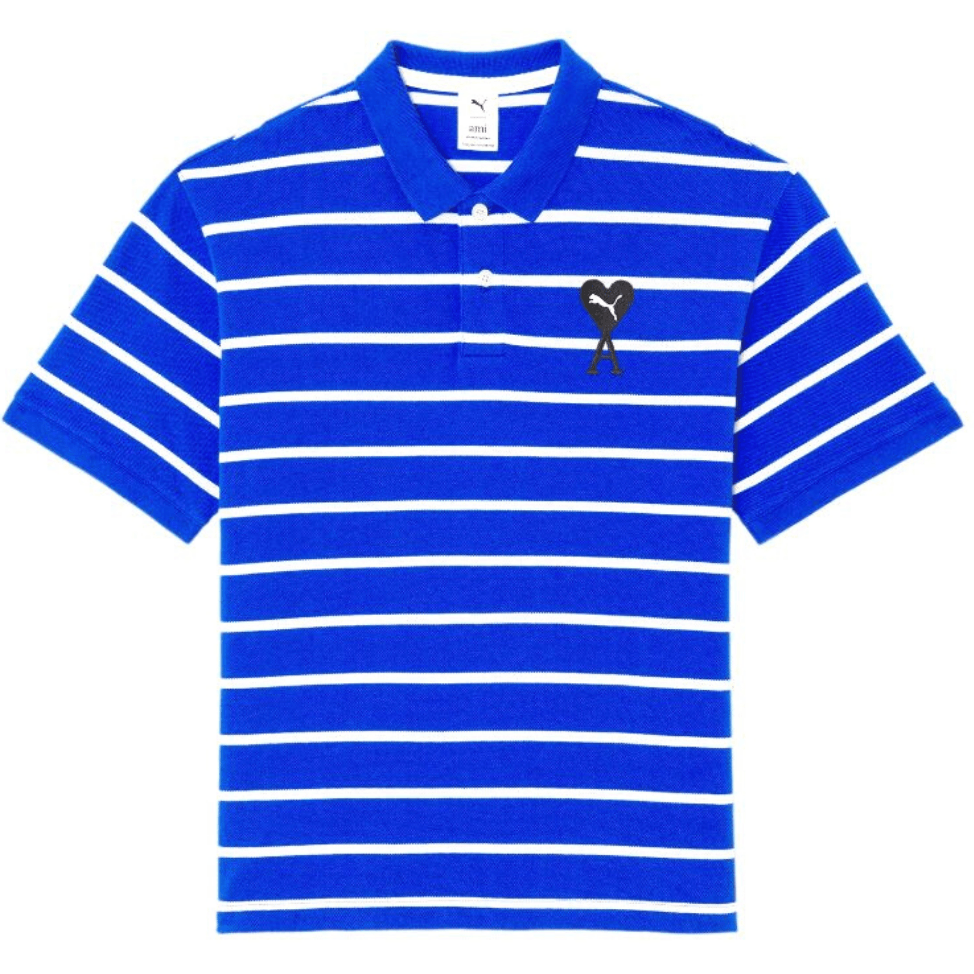 Puma x AMI x AMI Polo Shirt - Blue