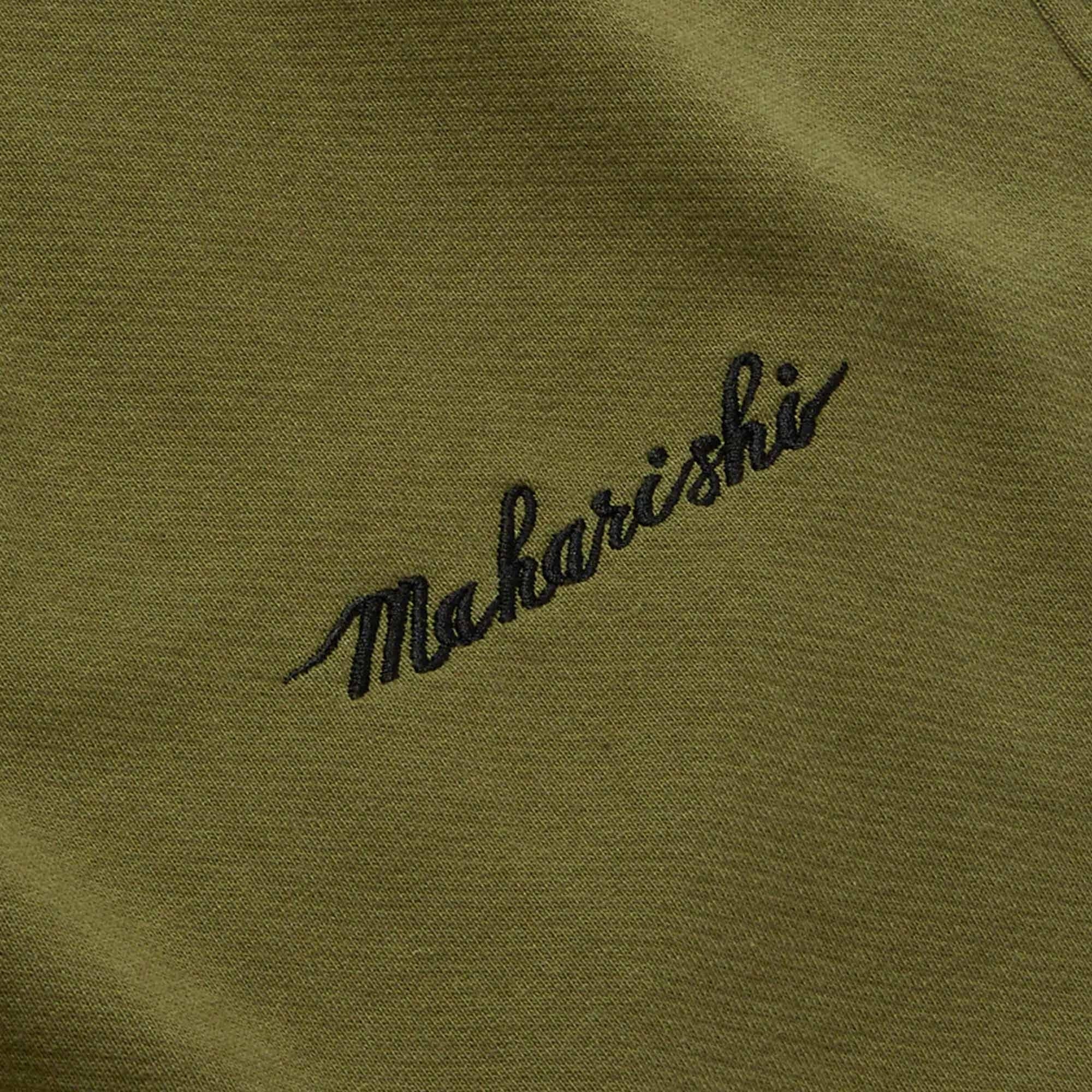 Maharishi Dragon & Tiger Embroidered Sweatpants - Olive