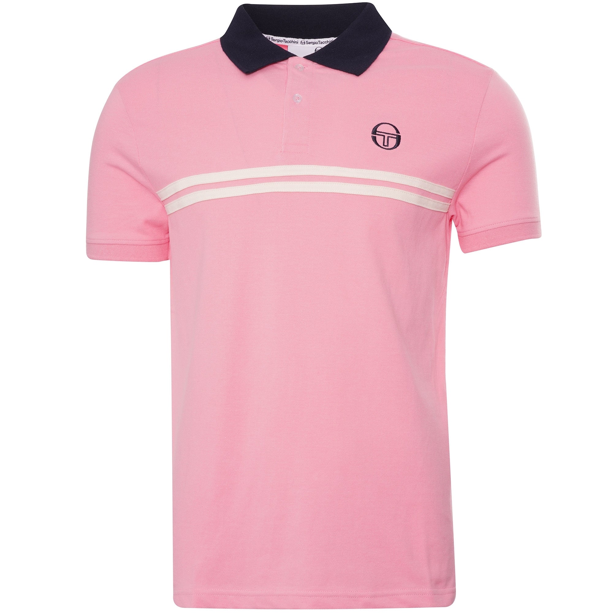 Sergio Tacchini Supermac Polo Shirt - Candy Pink