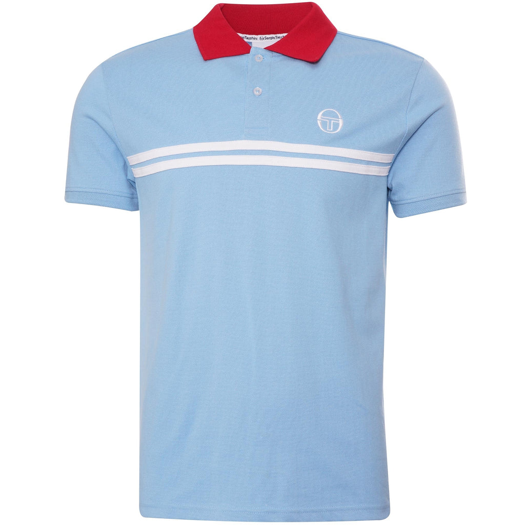 Sergio Tacchini Supermac Polo Shirt - Airy Blue