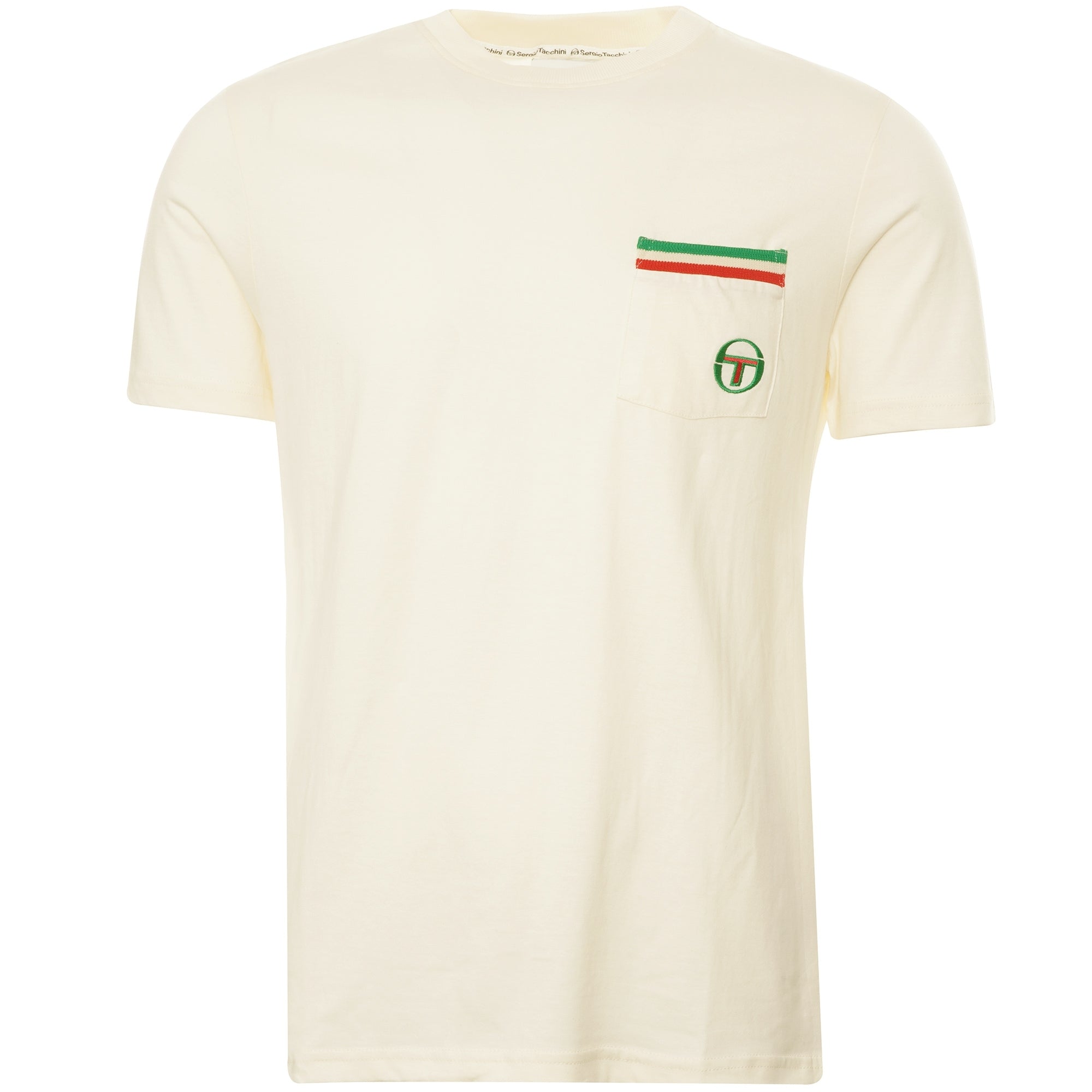 Sergio Tacchini Flo T-Shirt - Gardenia/Jolly Green