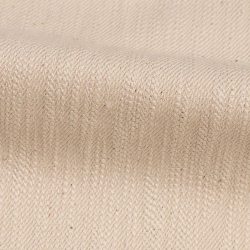 Naked and Famous Denim Weird Guy Raw Cotton Slub Selvedge - Natural