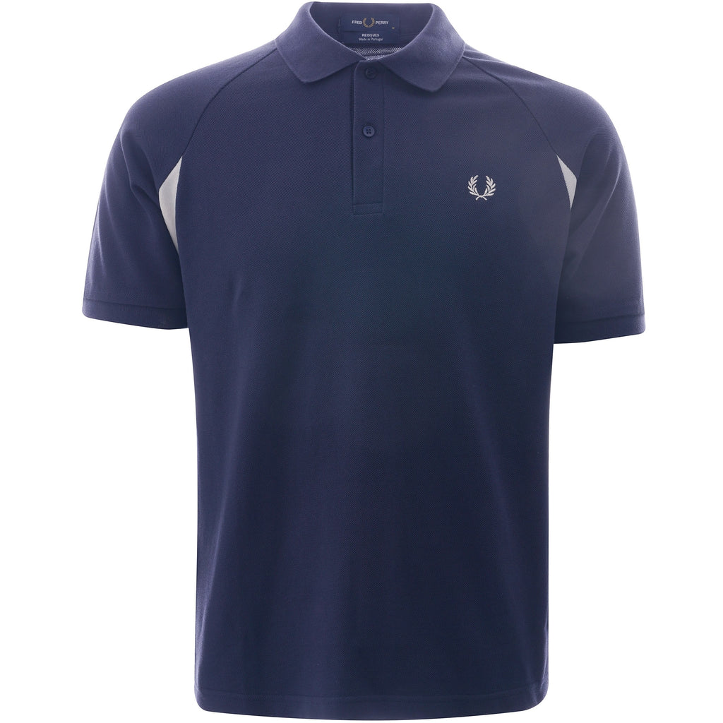 Fred Perry Reissues M3 Raglan Sleeve Polo Shirt - Deep Carbon