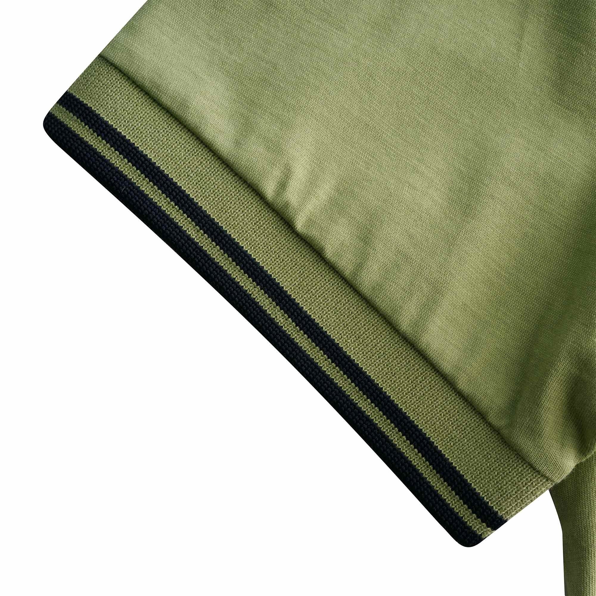 Fred Perry Twin Tipped T-Shirt - Sage Green