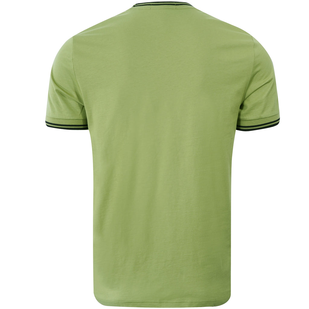 Fred Perry Twin Tipped T-Shirt - Sage Green