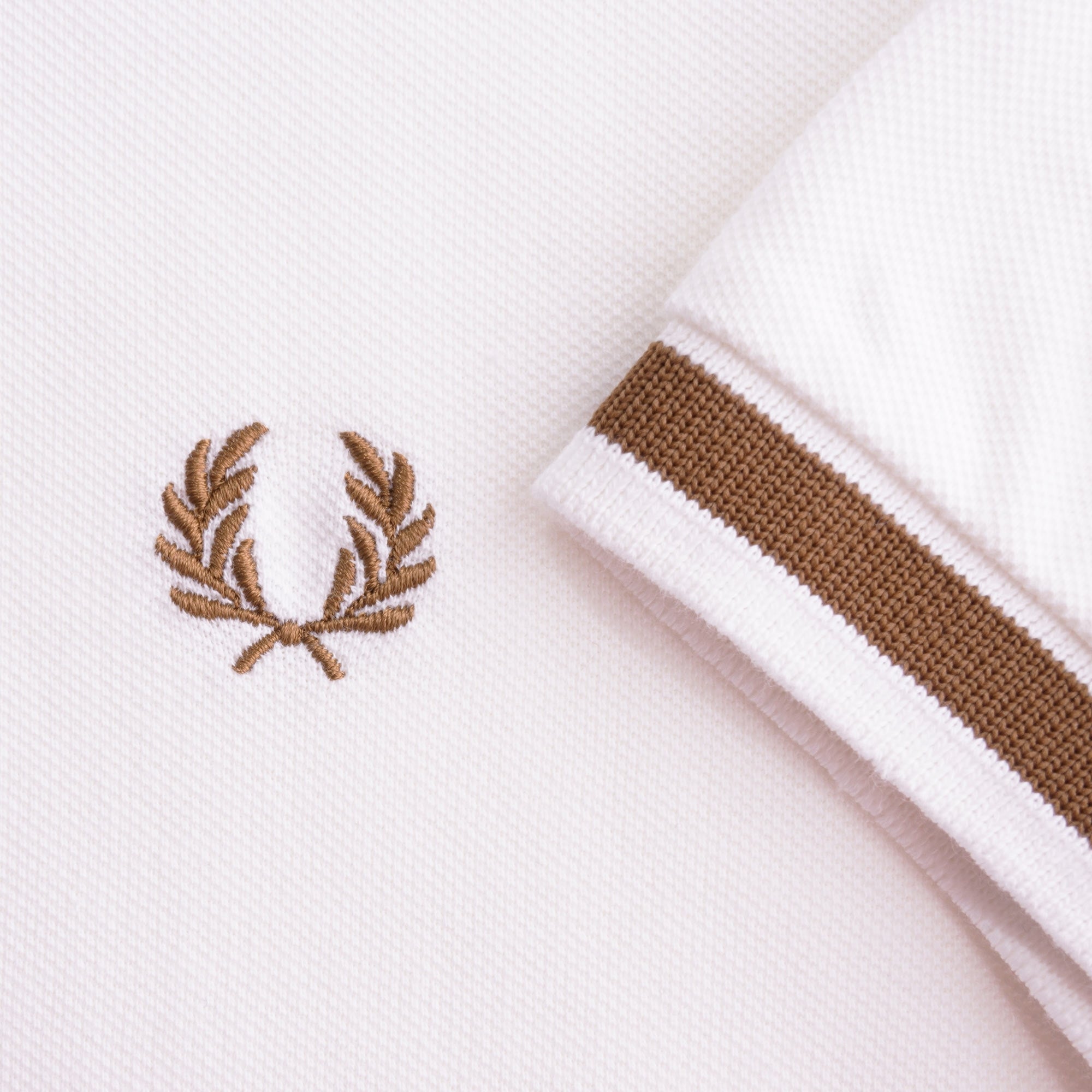 Fred Perry Reissues M2 Single Tipped Polo Shirt - Snow White