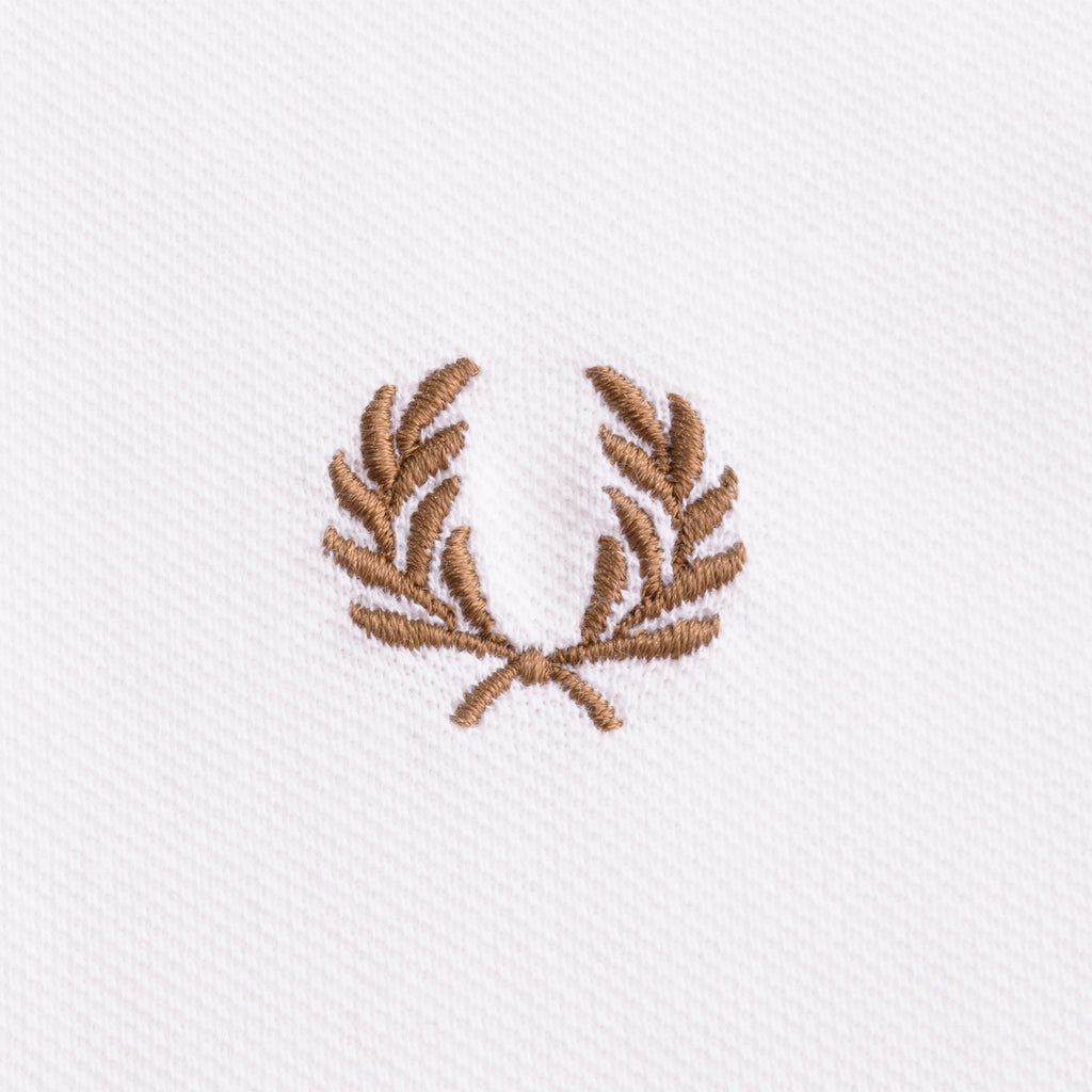 Fred Perry Reissues M2 Single Tipped Polo Shirt - Snow White