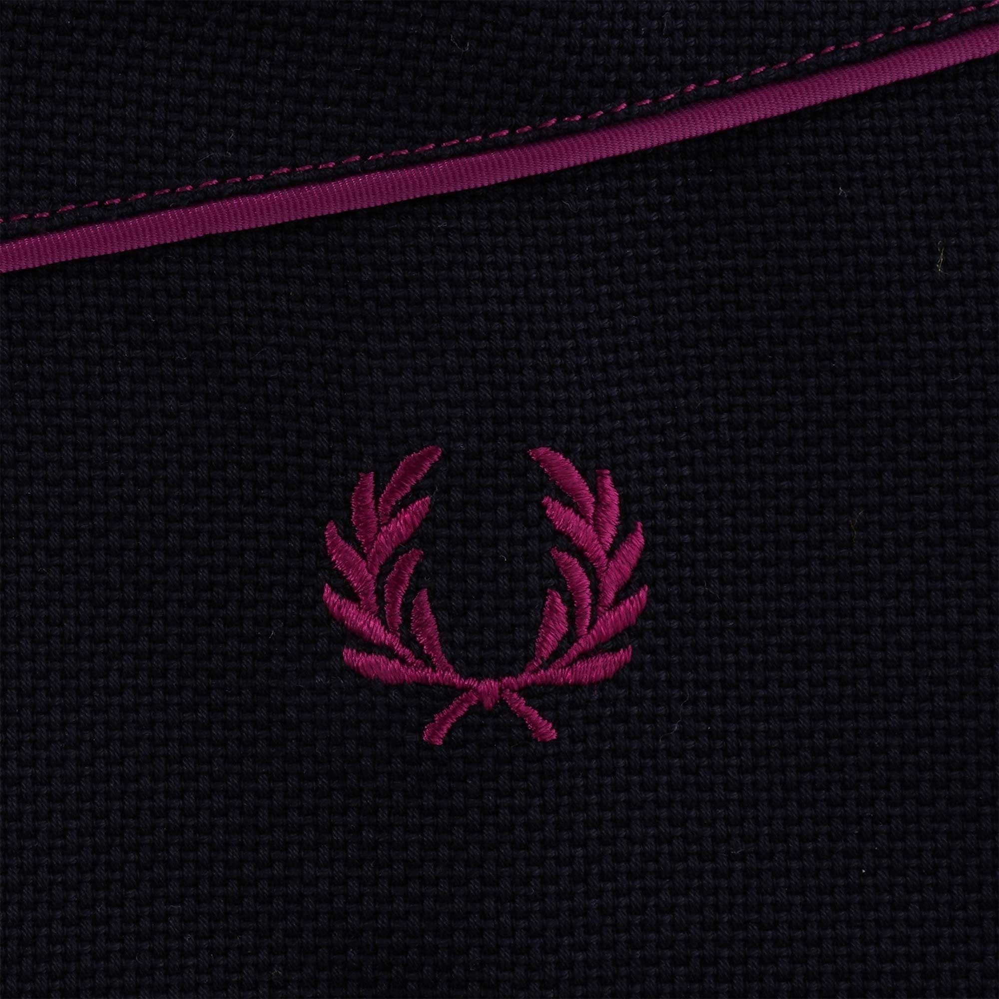 Fred Perry X Nicholas Daley Short Sleeve Overshirt - Black