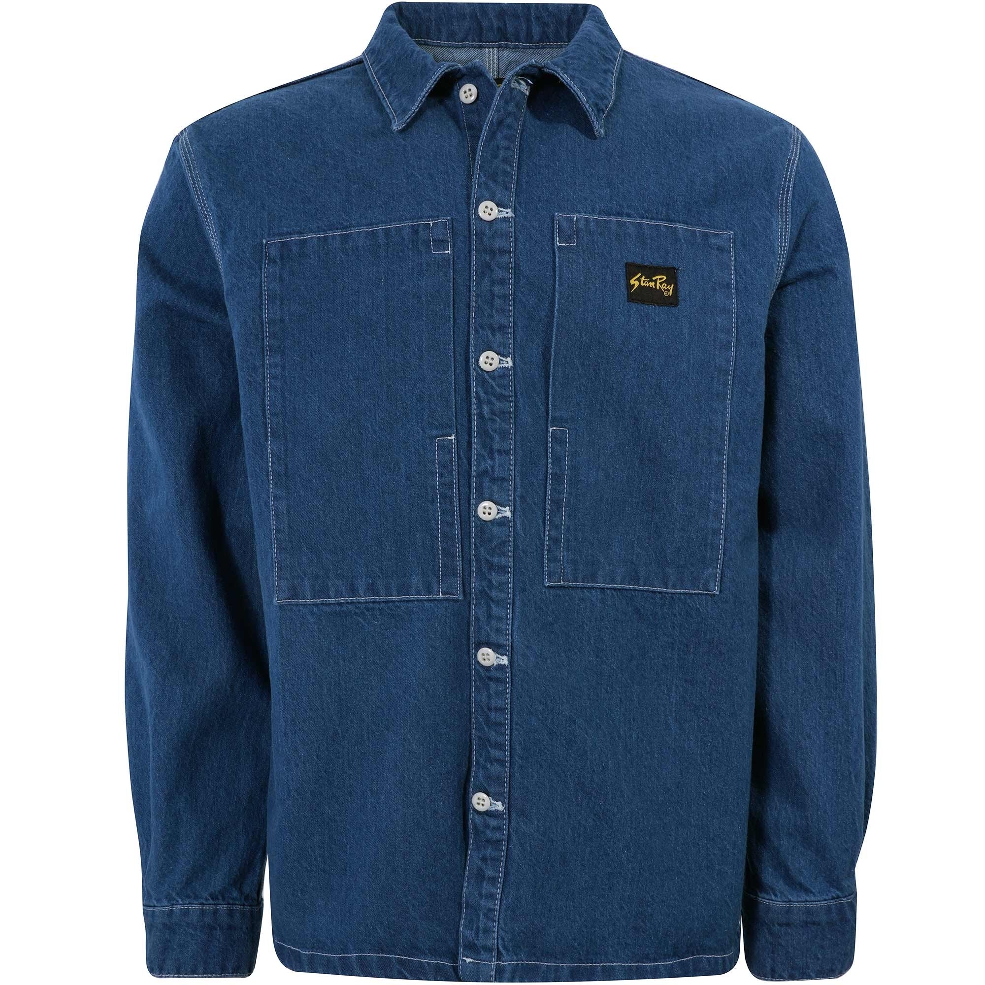 Stan Ray Prison Shirt - Stonewashed Denim