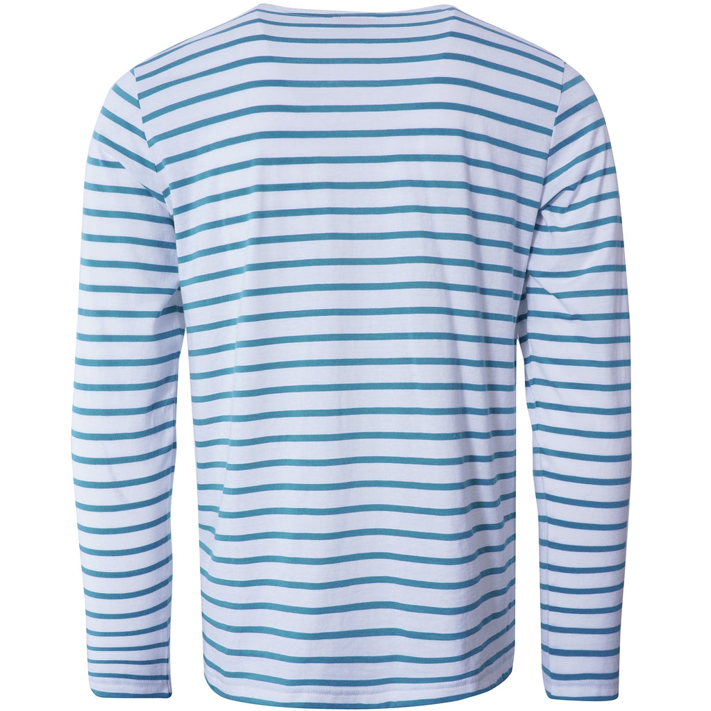 Armor Lux Sailor T-Shirt - Milk/Lagoon Arm